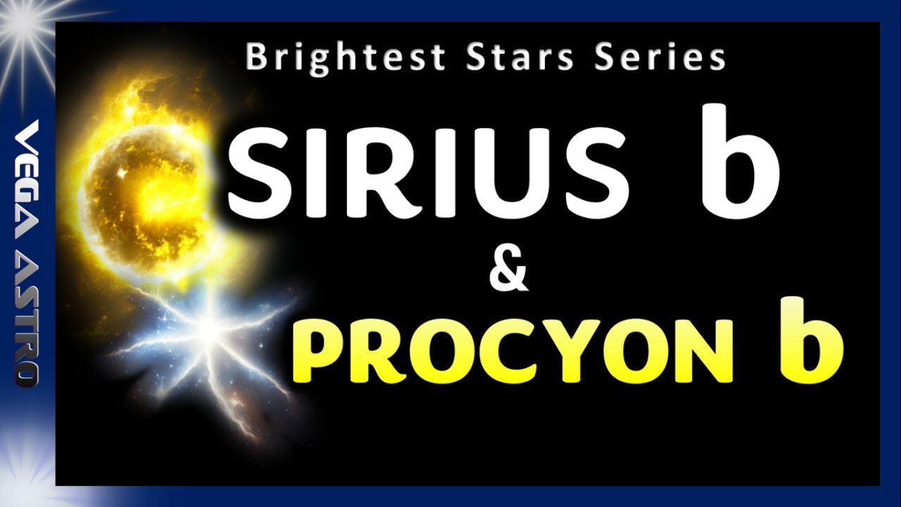 ⭐What were Sirius B & Procyon B originally like? - Progenitor Stars⭐