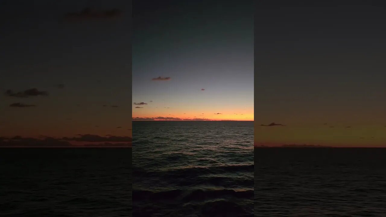 Sunset From Wonder of The Seas! - Part 7