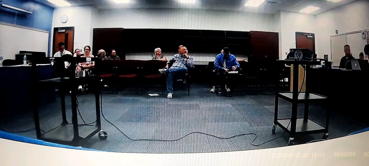 Interim Superintendent Don Bell Says vote for it then change what's in it that you just voted for