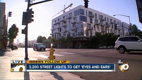 3,200 street lights to get 'eyes and ears'