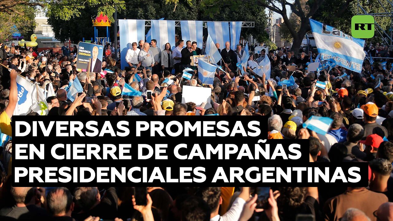 Promesas de los principales aspirantes a la presidencia en Argentina