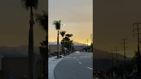 Sunrise Over The Mountains