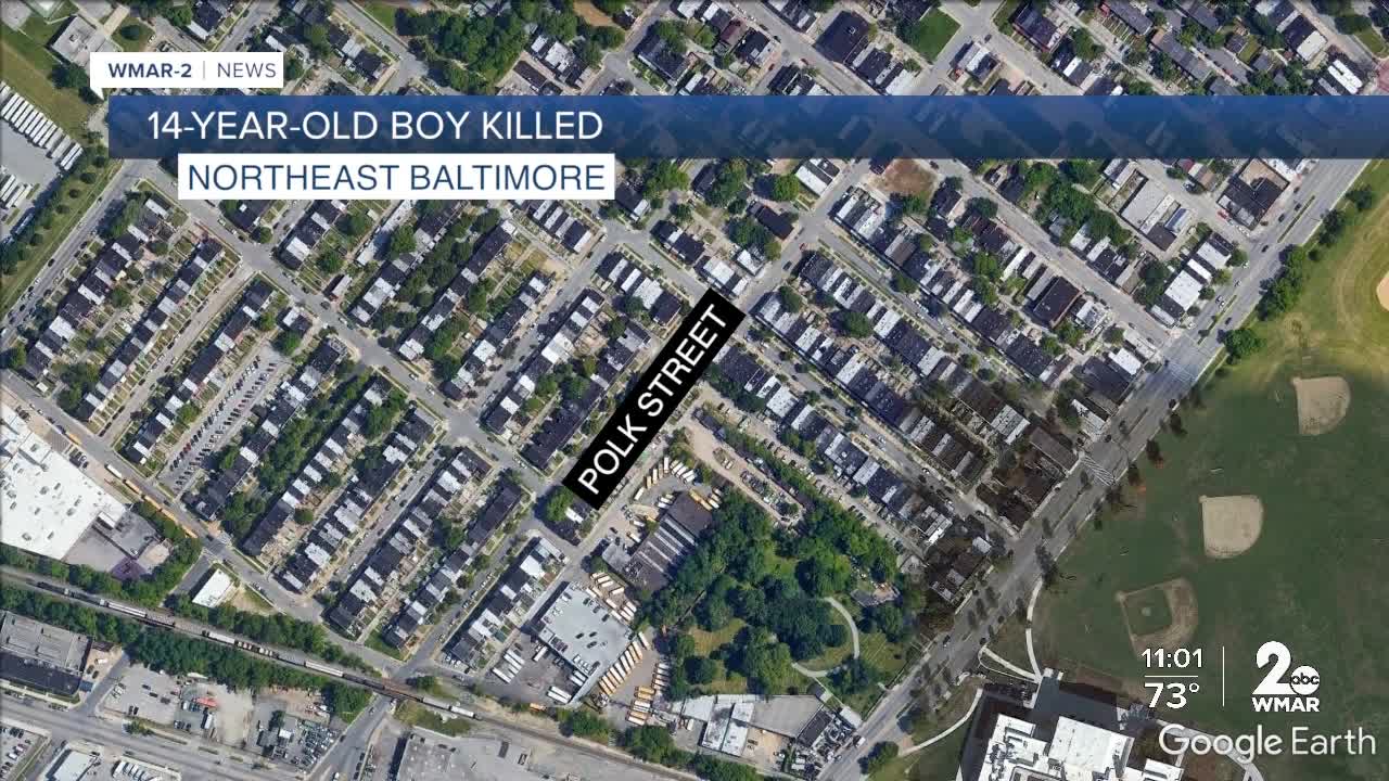 14-year-old shot and killed in Northeast Baltimore