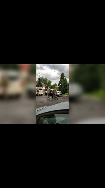 Growing number of clips showing Ukrainian man being kidnapped for Kiev's (NATO) "Counter" Offensive!