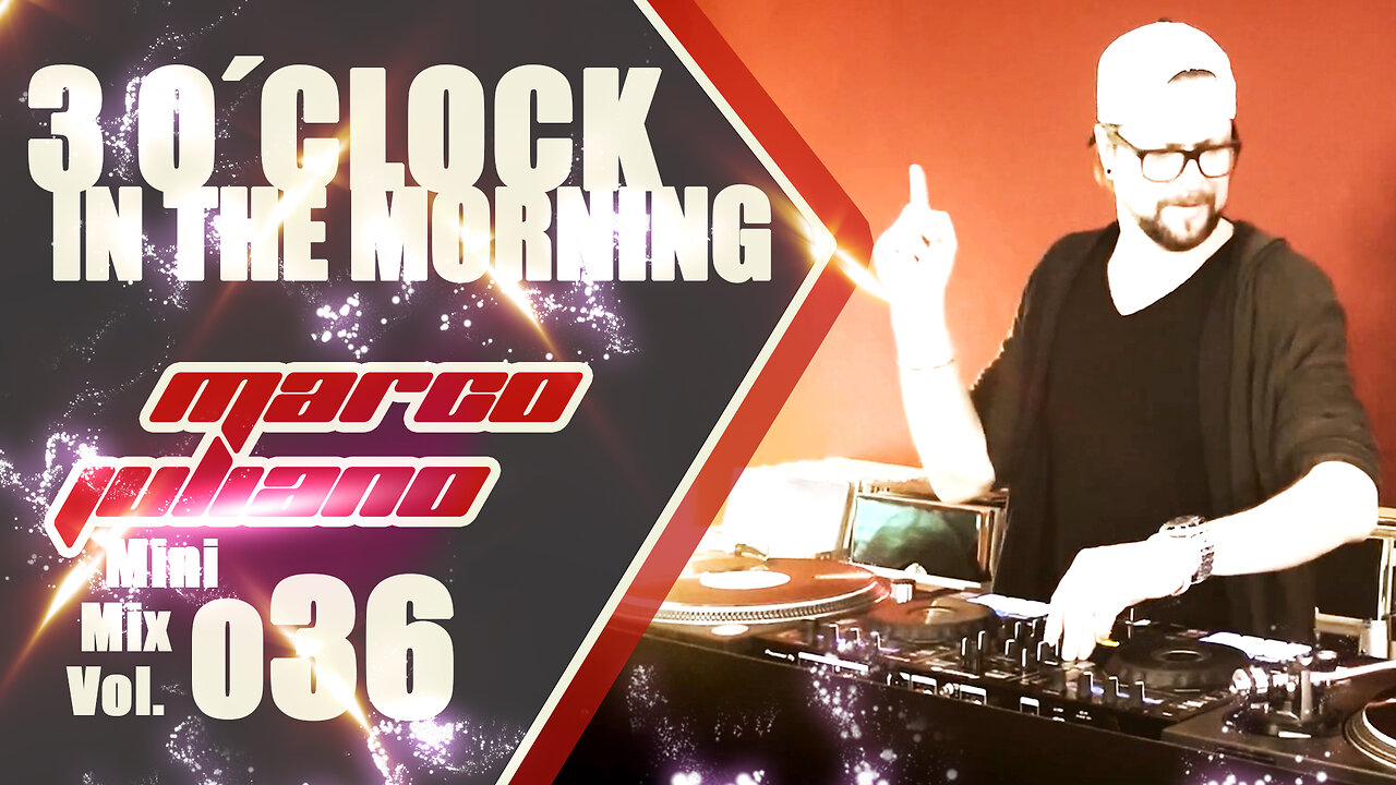 036 | 3 O´CLOCK IN THE MORNING | Marco Juliano Mini Mix Series | Vinyl Only