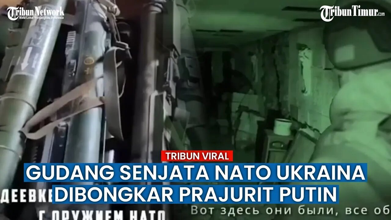 Pasukan Moskow Rusia Bongkar Gudang Amunisi NATO untuk Pasukan Kyiv