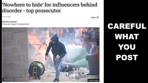 UK May Arrest Influencers Who Are Abroad