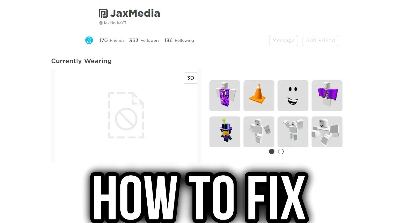 How To Fix Content Deleted Roblox Profile