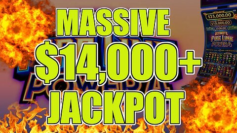 MASSIVE $14,000 JACKPOT on ULTIMATE FIRE LINK POWER 4!!!