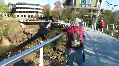 Bridge over wonderful waters - Walk With Me, Steve Martin, in Greenville, SC