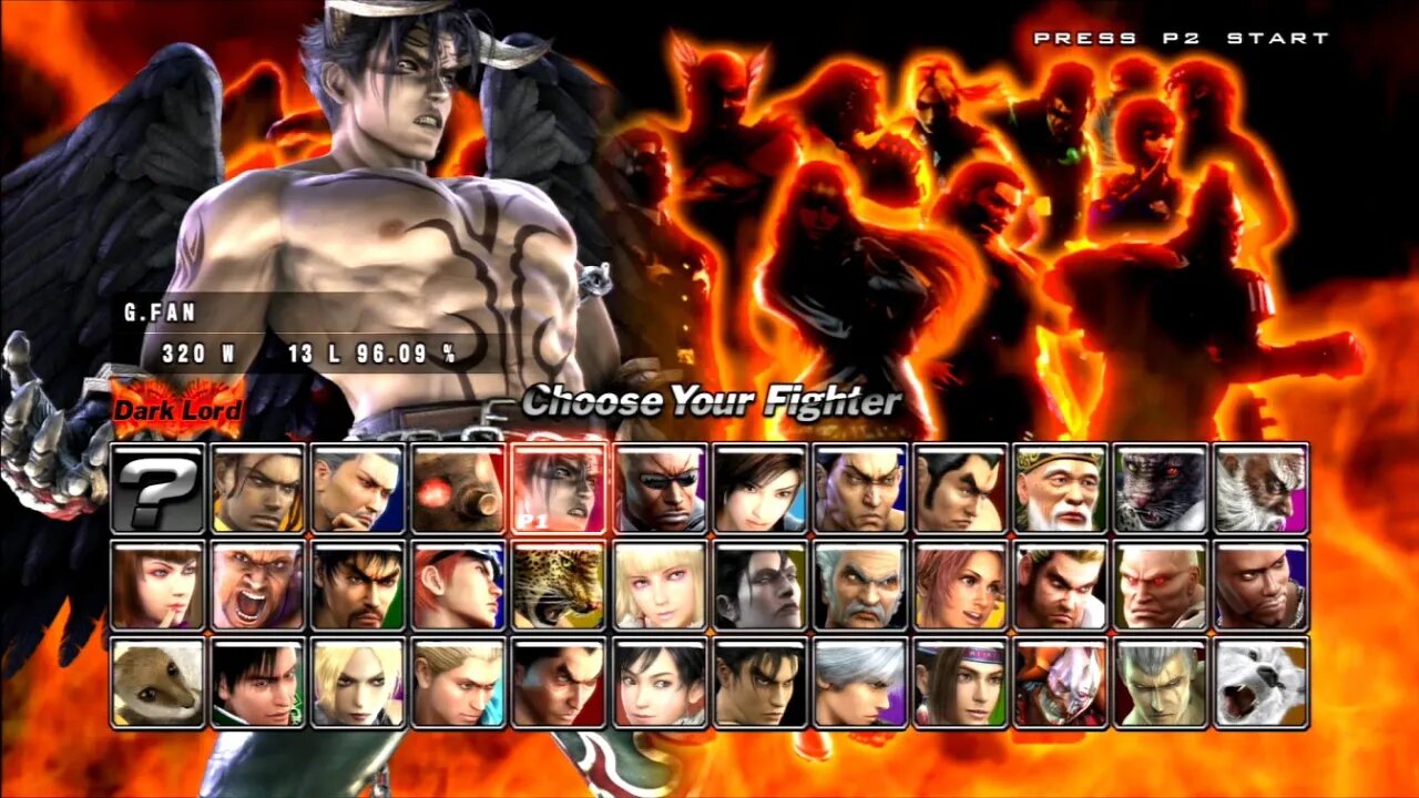 Tekken 5 Dark Resurrection PS3 Devil Jin Playthrough 01/07/23