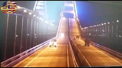 ⚠️Alternate angle on Francis Scott Key bridge shows a large explosion