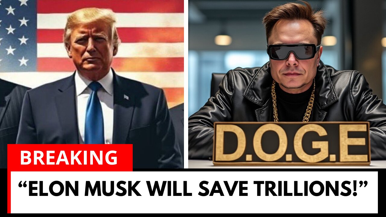 Trump's Bold Plan: Elon Musk to Lead Task Force & Save Trillions