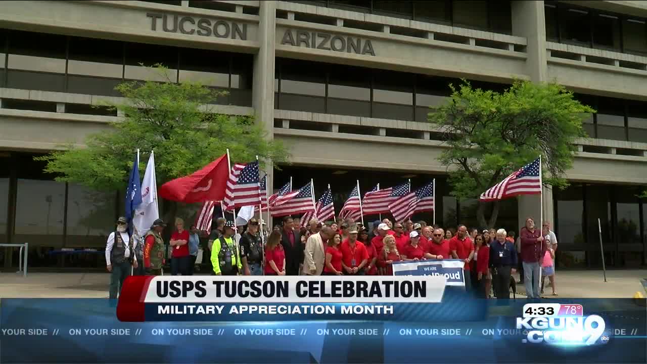 USPS Celebrates National Military Appreciation Month