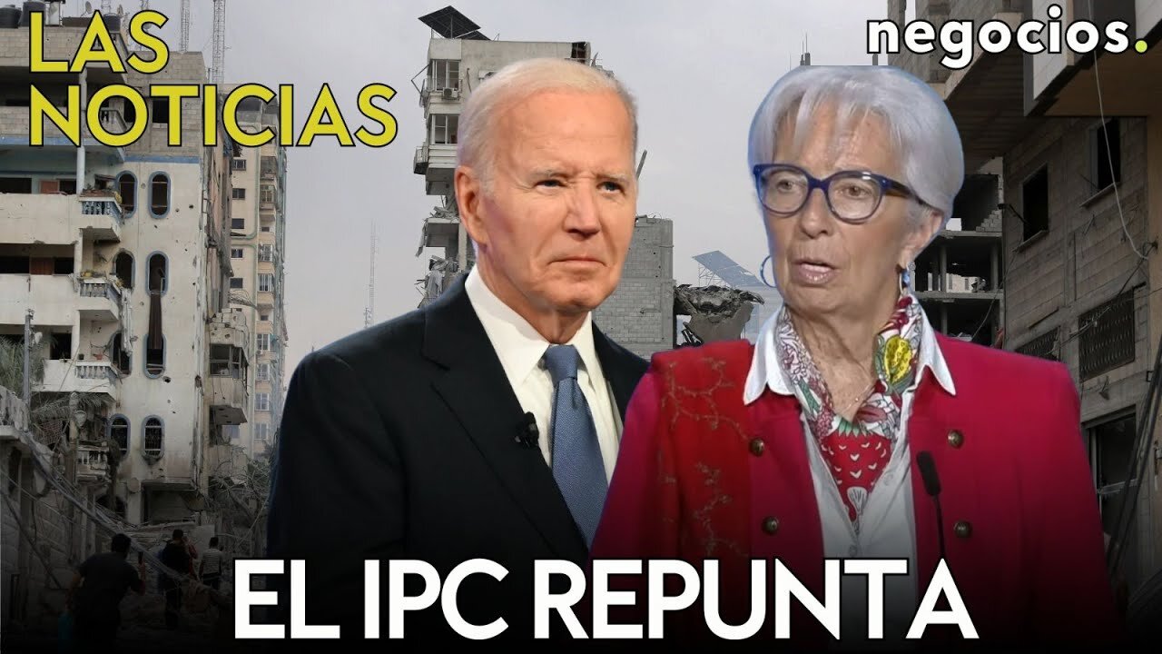 LAS NOTICIAS | EL IPC de la Eurozona repunta, Biden cede el testigo y protestas por Gaza