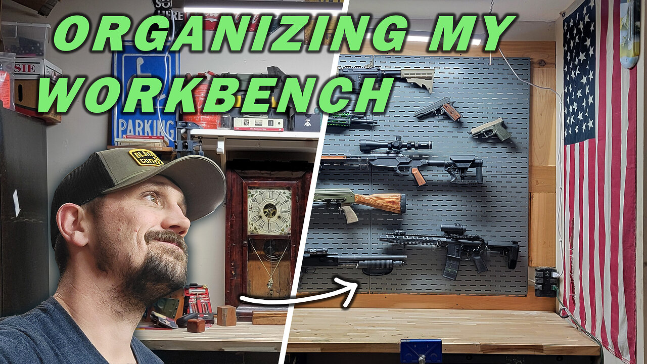 Making my Workbench Work Better!! By Improving the Wall.