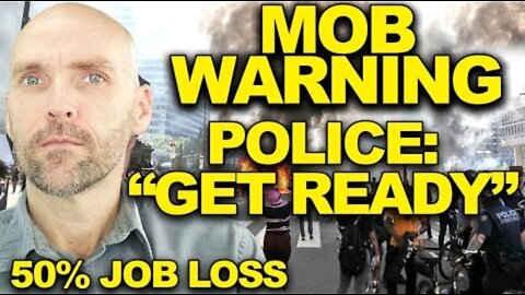 COP WARNING. VIOLENT MOB ATTACKS. YOU ARE ABOUT TO LOSE YOUR JOB.