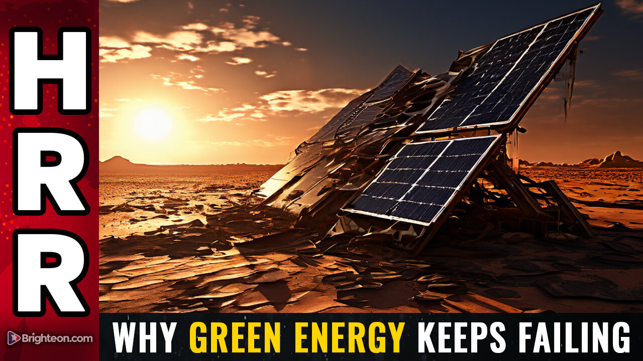 Why green energy keeps FAILING