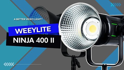 Weeylite ninja 400 Mark II review | A better video light?