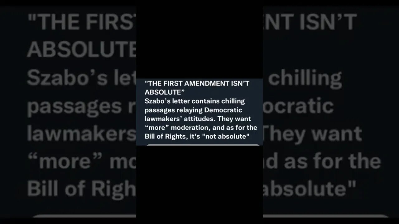 No GOV should moderate my VOICE!! Free speech is my birthright. How dare you!!!