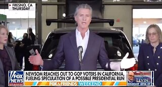 Gov Gavin Newsom Is Making A Run For President By Pretending