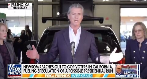 Gov Gavin Newsom Is Making A Run For President By Pretending