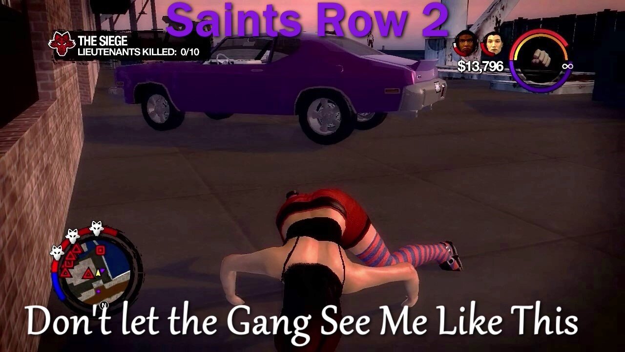 Saints Row 2- With Commentary- Brotherhood Missions- Don't let the Gang See Me Like This