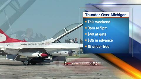 Thunder Over Michigan Air Show at Willow Run Airport