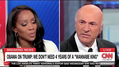 CNN Panel LOSES IT After Shark Tank’s Kevin O’Leary Points Out This About Kamala