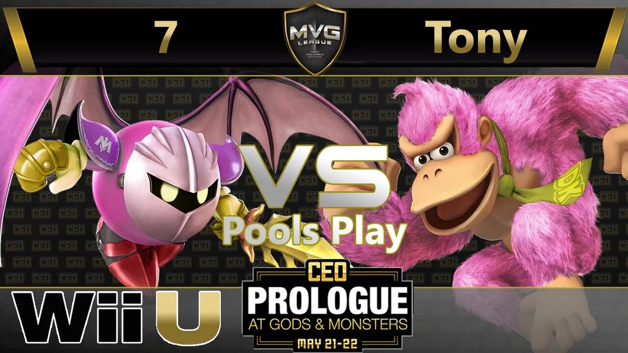 7 (Meta Knight & Link) vs. Tony (Donkey Kong) - Pools Play - CEO Prologue