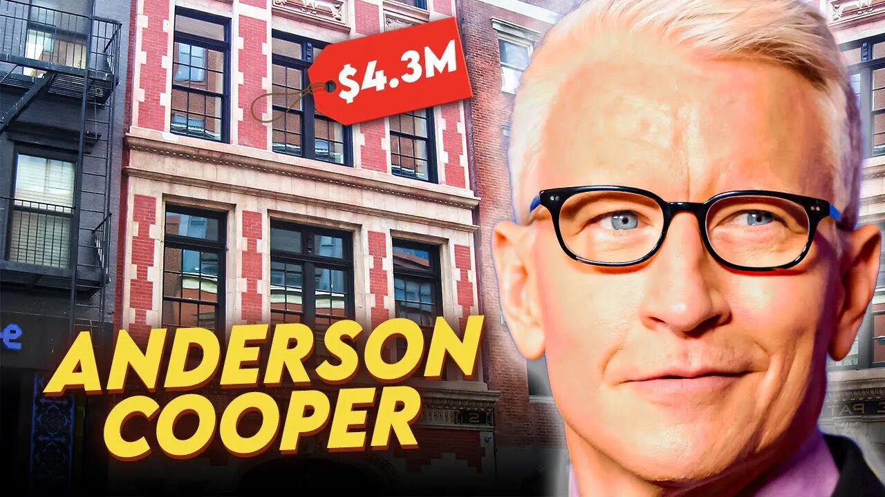 Anderson Cooper | House Tour | $4.3 Million New York Apartment & More