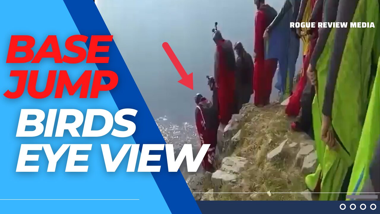 Jumper Films STUNNING View...But Does He Survive?