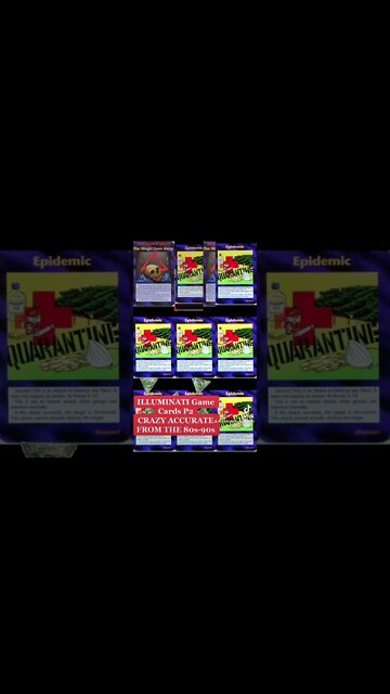 Illuminati Card Game p2 Accurate since the 80s!
