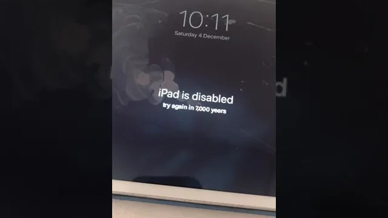 IPad Is Disabled tiktok venutom