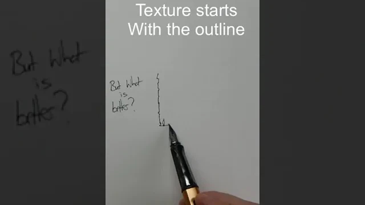 How to Sketch and Draw Textures - Sketching Tutorial #urbansketch