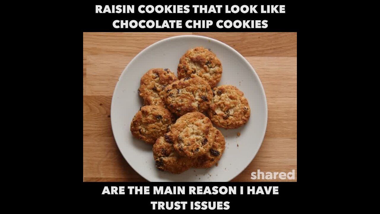 Raisin Cookies Trust Issues [GMG Originals]