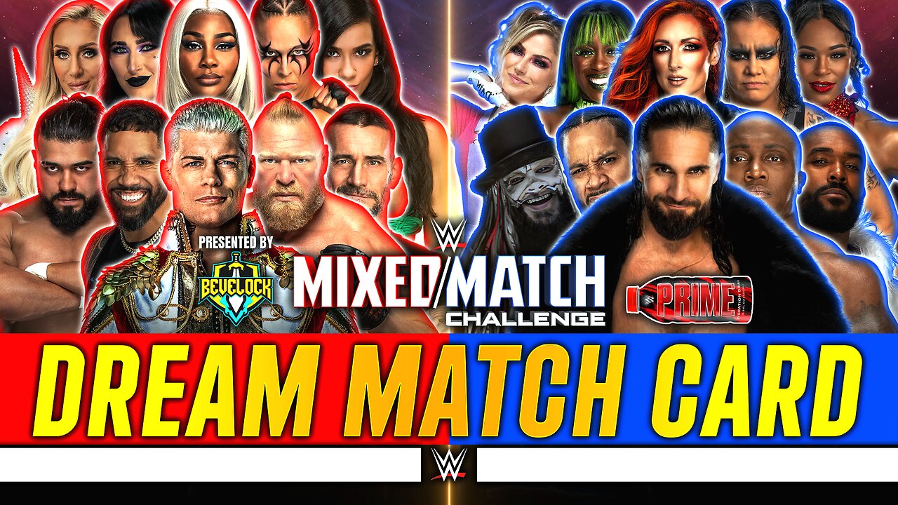 WWE Mixed Match Challenge 2024 - Dream Match Card [v3]