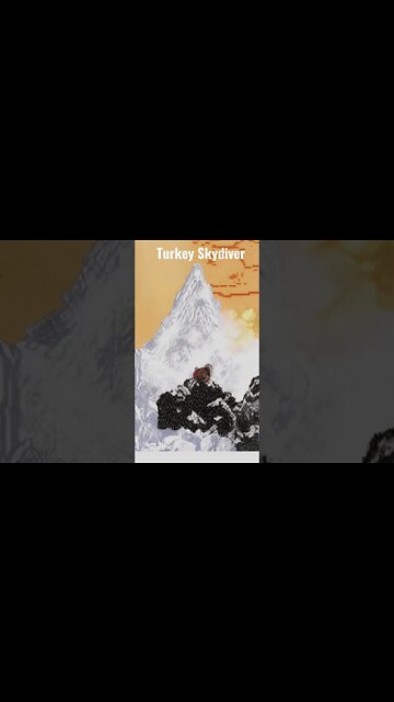 Turkey Skydiver!!! #thanksgiving #thanksgiving2022 #turkey