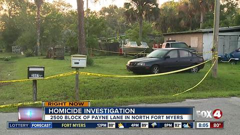 Homicide investigation on Payne Lane in Suncoast Estates - 8am live update