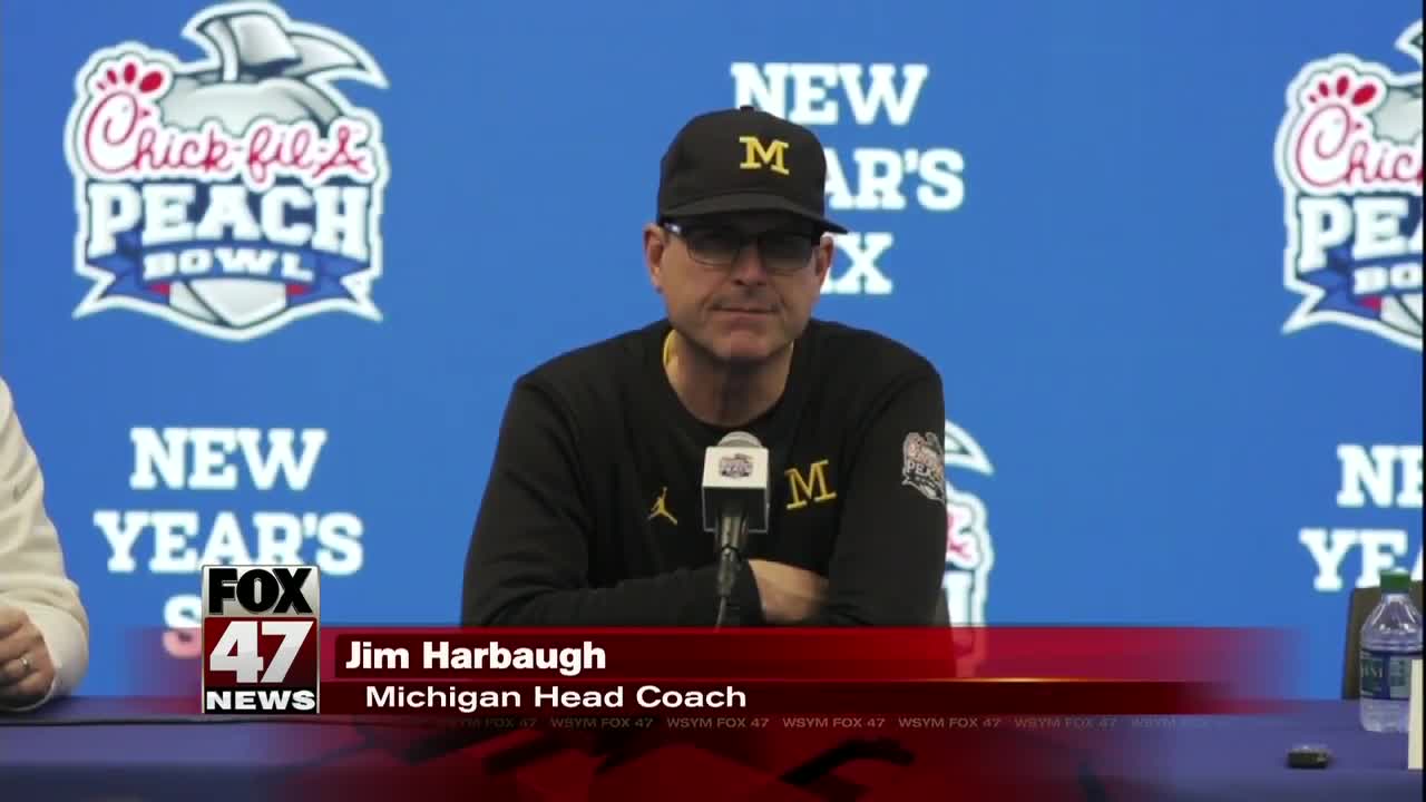 Jim Harbaugh's 4th year at Michigan ends with two lopsided losses