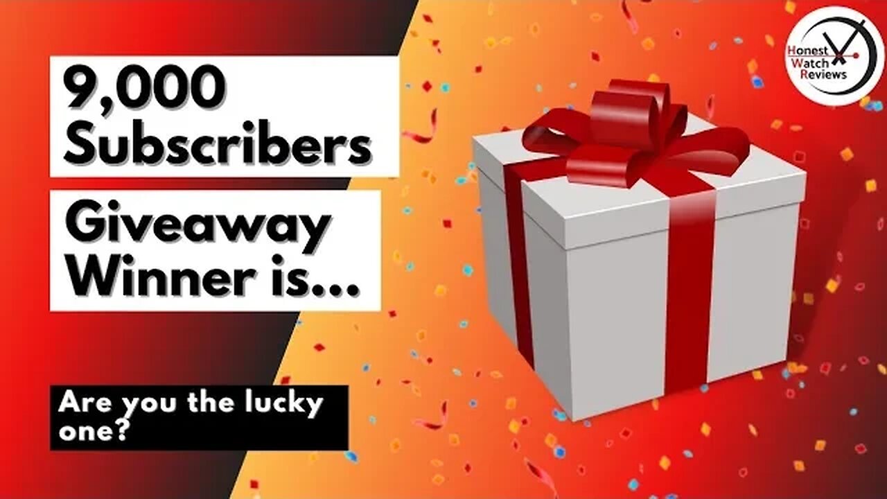 9,000 Subscribers GIVEAWAY WINNER Announcement #HWR