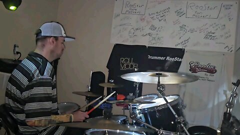 September 18th 2024 Legally Blind Drummer RooStar. Sam Hunt - House Party Drum Cover.