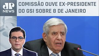 General Augusto Heleno é questionado sobre minuta de possível golpe em CPI do DF; Vilela comenta