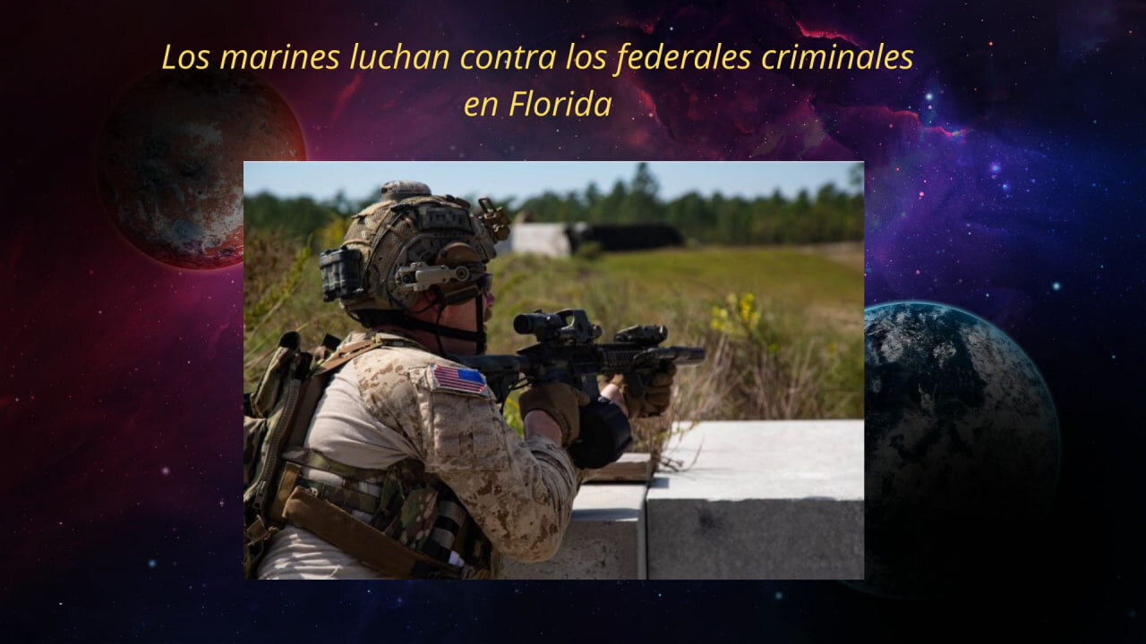 los marines luchan con los federales criminales en florida