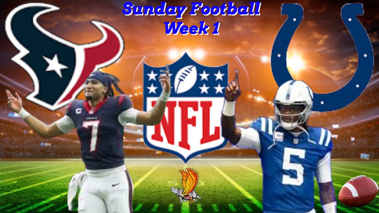 Houston Texans Vs Indianapolis Colts NFL Week 1 Watch Party and Play by Play