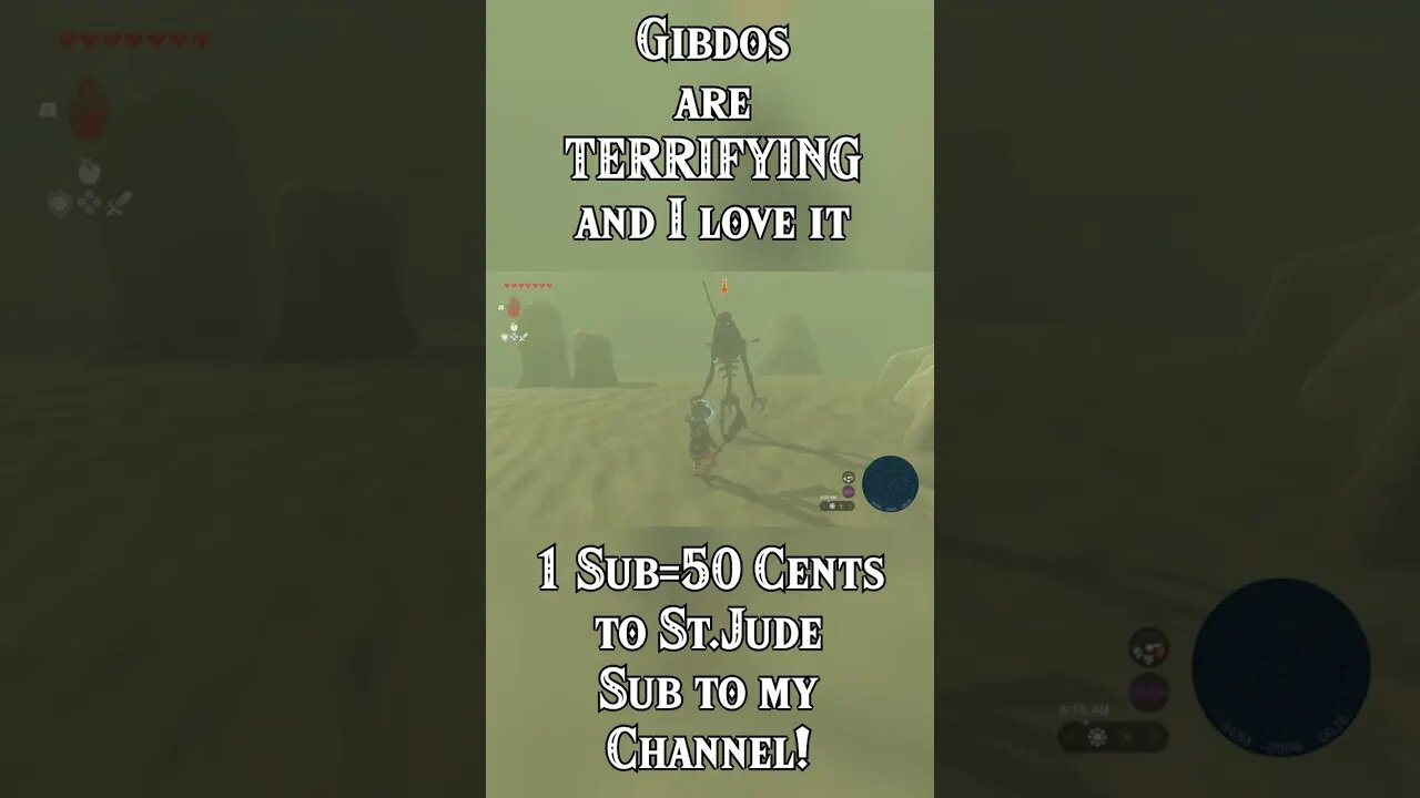 These Gibdos are TERRIFYING #tearsofthekingdom #nintendo #gaming #zelda #shorts