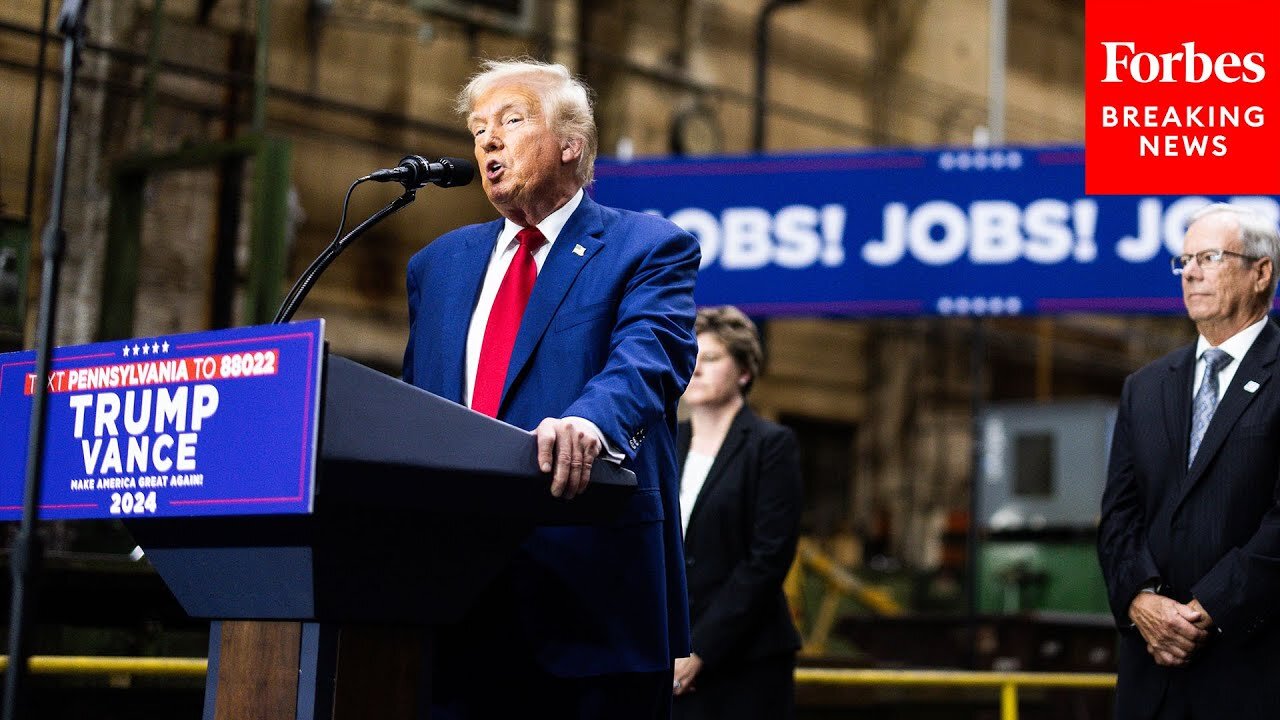 Trump: 'I Kept Every Single Promise I Made To The Workers Of Pennsylvania'