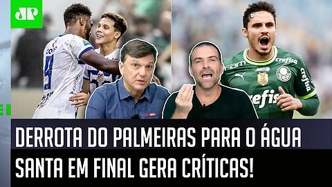 "JÁ FOI UM VEXAME! E, se o Palmeiras PERDER O TÍTULO pro Água Santa, será..." DERROTA é CRITICADA!