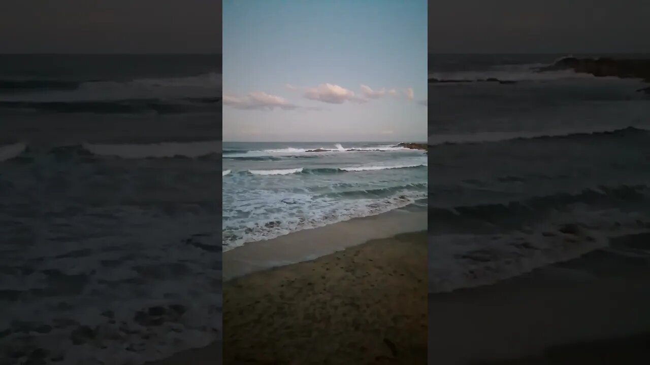 Gorgeous waves crashing on Munster beach South Africa