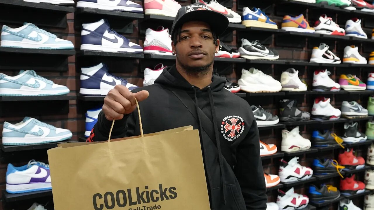 Ja'Marr Chase Goes Shopping For Sneakers With CoolKicks